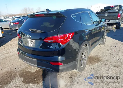 2016 Hyundai Santa Fe Sport 2.4L из США, поврежденный, VIN 5XYZUDLB2GG330484